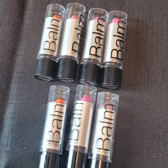 Balm Pale Lipsticks New Several Colors Set of 7 - Picture 2 of 2